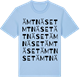 Blue Soul t-shirt med Ämtnäset ordlek t-shirt