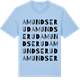 Blue Soul t-shirt med Amundserud ordlek t-shirt