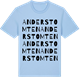 Blue Soul t-shirt med Anderstomten ordlek t-shirt