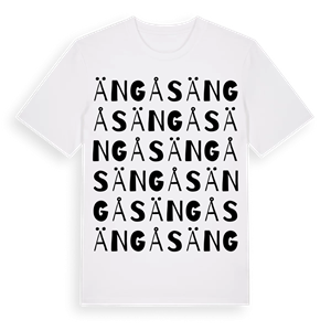 Ängås ordlek t-shirt – ekologisk bomull t-shirt från PinShirt