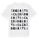 Ängbråtbacken ordlek t-shirt