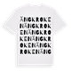 Ängkroken ordlek t-shirt