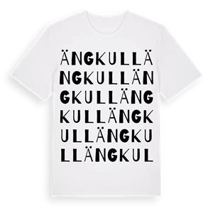 Ängkull ordlek t-shirt – ekologisk bomull t-shirt från PinShirt