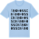 Blue Soul t-shirt med Ängmossen ordlek t-shirt