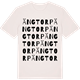Vintage White t-shirt med Ängtorp ordlek t-shirt
