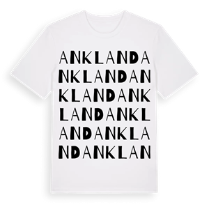 Ankland ordlek t-shirt – ekologisk bomull t-shirt från Pinshirt