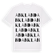 Ankland ordlek t-shirt