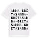 Anna-Gretas ordlek t-shirt