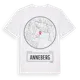 White t-shirt med Anneberg t-shirt