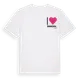White t-shirt med Jag älskar Ånnebol t-shirt litet tryck