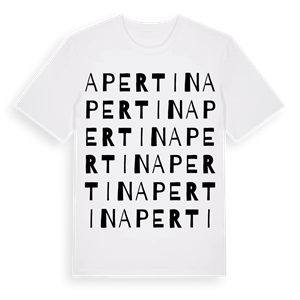 Apertin ordlek t-shirt – ekologisk bomull t-shirt från PinShirt
