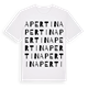 Apertin ordlek t-shirt