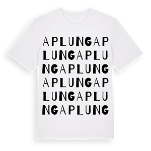 Aplung ordlek t-shirt – ekologisk bomull t-shirt från PinShirt
