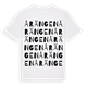 Årängen ordlek t-shirt