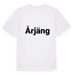 Årjäng fetstil t-shirt – ekologisk bomull t-shirt från PinShirt