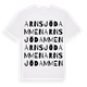 Arnsjödammen ordlek t-shirt