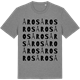 Mid Heather Gray t-shirt med Åros ordlek t-shirt