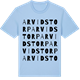 Blue Soul t-shirt med Arvidstorp ordlek t-shirt