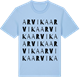 Blue Soul t-shirt med Arvika ordlek t-shirt