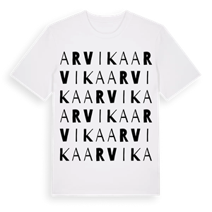 Arvika ordlek t-shirt – ekologisk bomull t-shirt från PinShirt