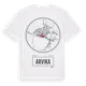 White t-shirt med Arvika t-shirt