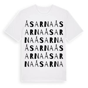 Åsarna ordlek t-shirt – ekologisk bomull t-shirt från PinShirt