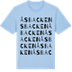 Blue Soul t-shirt med Åsbacken ordlek t-shirt