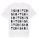 Åsbråten ordlek t-shirt