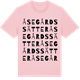 Pink Cotton t-shirt med Åsegårdssätter ordlek t-shirt