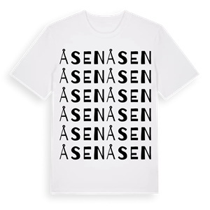 Åsen ordlek t-shirt – ekologisk bomull t-shirt från PinShirt
