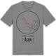 Mid Heather Gray t-shirt med Åsen t-shirt