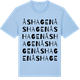 Blue Soul t-shirt med Åshagen ordlek t-shirt