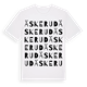 Äskerud ordlek t-shirt
