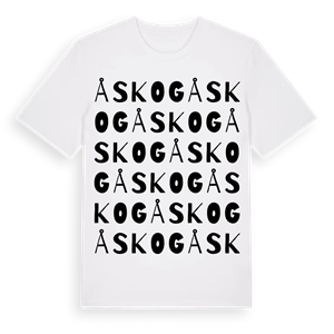 Åskog ordlek t-shirt – ekologisk bomull t-shirt från PinShirt