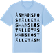 Blue Soul t-shirt med Åsmansbostället ordlek t-shirt