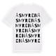 Åsmyren ordlek t-shirt