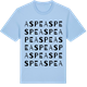 Blue Soul t-shirt med Aspe ordlek t-shirt