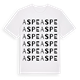 Aspe ordlek t-shirt