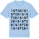 Blue Soul t-shirt med Åstenäs ordlek t-shirt