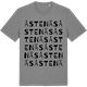 Mid Heather Gray t-shirt med Åstenäs ordlek t-shirt