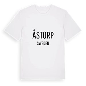 Åstorp i Sverige t-shirt – ekologisk bomull t-shirt från PinShirt