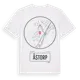 White t-shirt med Åstorp t-shirt