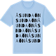 Blue Soul t-shirt med Åsundaön ordlek t-shirt