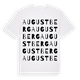 Augustberg ordlek t-shirt