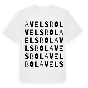 Avelsbol ordlek t-shirt – ekologisk bomull t-shirt från PinShirt