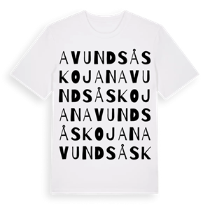 Avundsåskojan ordlek t-shirt – ekologisk bomull t-shirt från Pinshirt