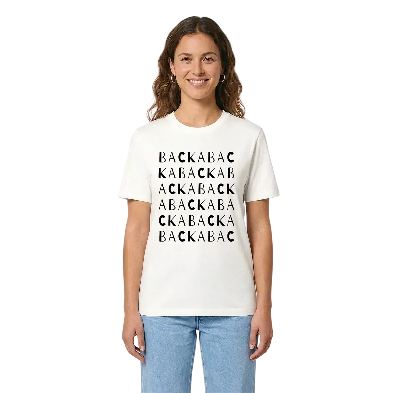 Backa ordlek t-shirt i miljö