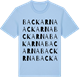 Blue Soul t-shirt med Backarna ordlek t-shirt