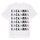 Backarna ordlek t-shirt