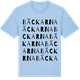 Blue Soul t-shirt med Bäckarna ordlek t-shirt